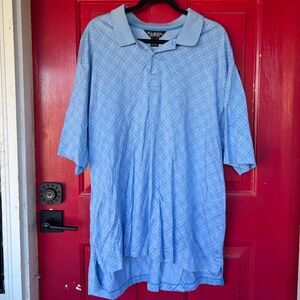 Brooks Brothers Blue Short Sleeve Polo Men's XXL Golf Summer